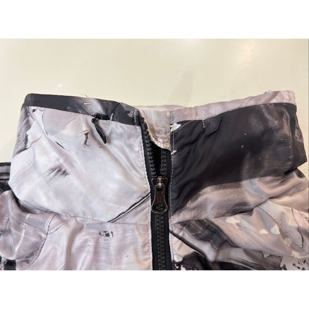 Lululemon Womens Biggie Pigment Wave Miss Misty Jacket II Black and White Size 4 - Picture 6 of 9